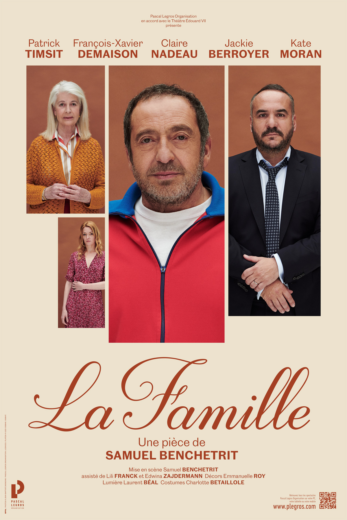 Affiche spectacle La Famille