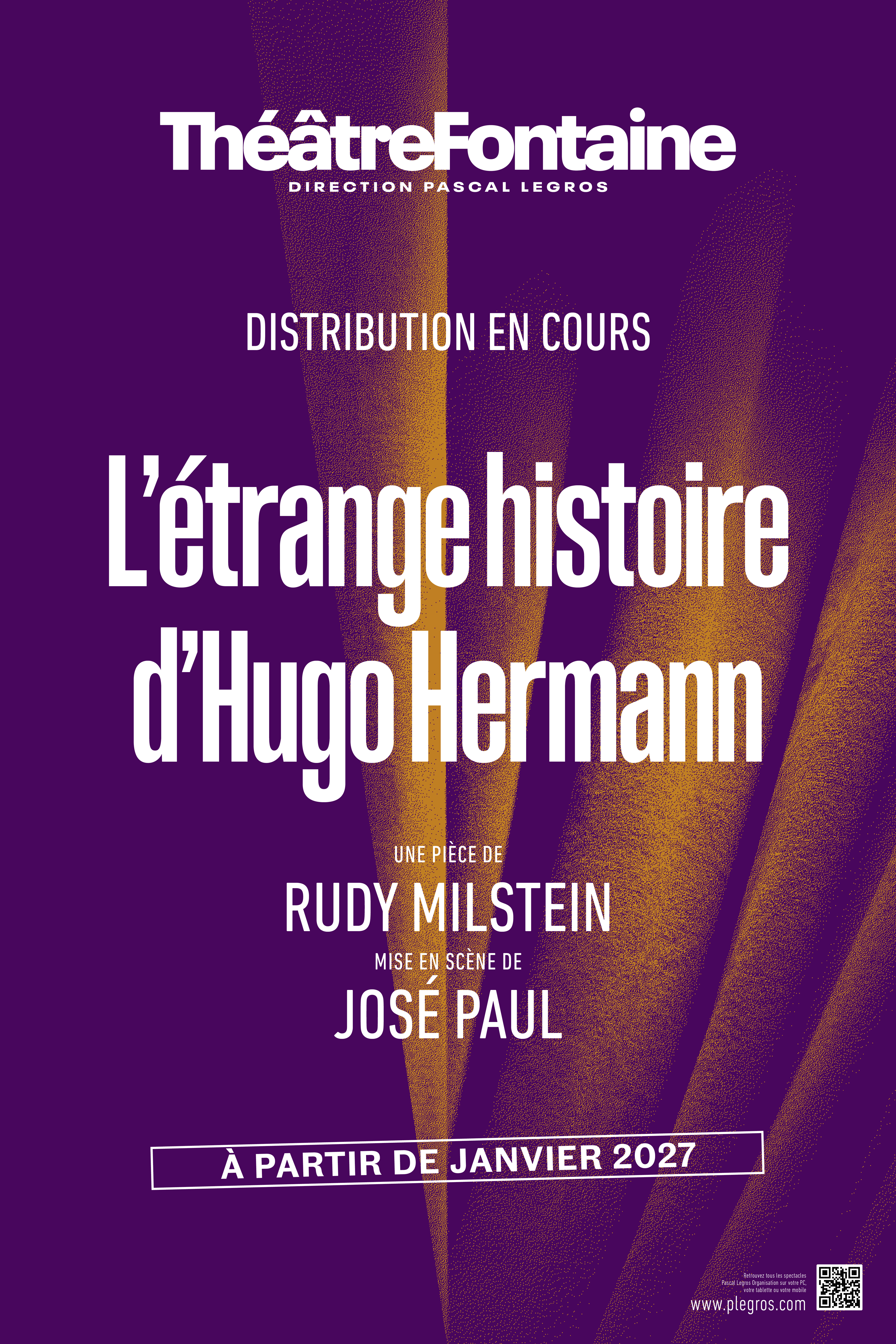 Affiche provisoire L'étrange histoire d'Hugo Hermann