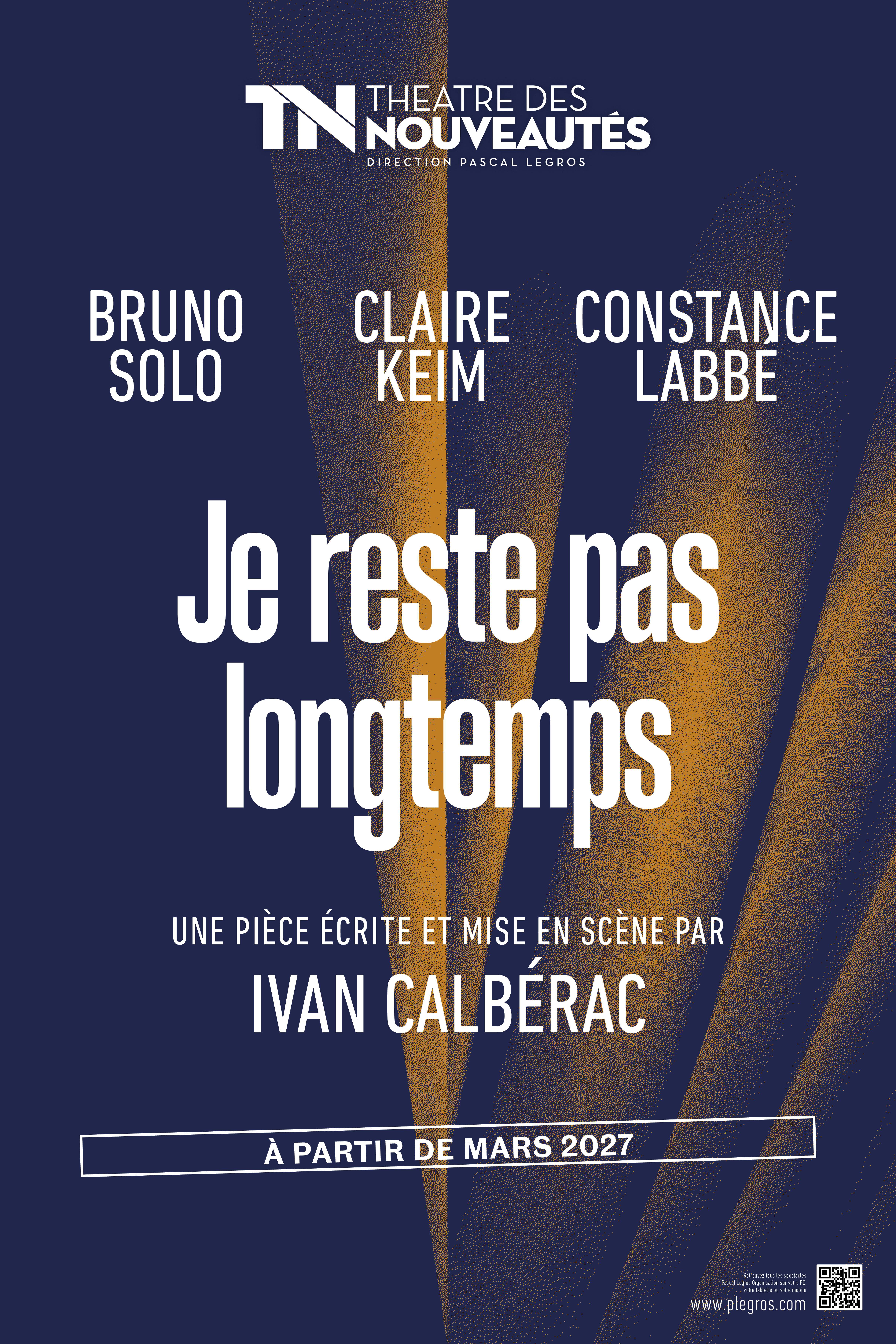 Affiche provisoire Je reste pas longtemps