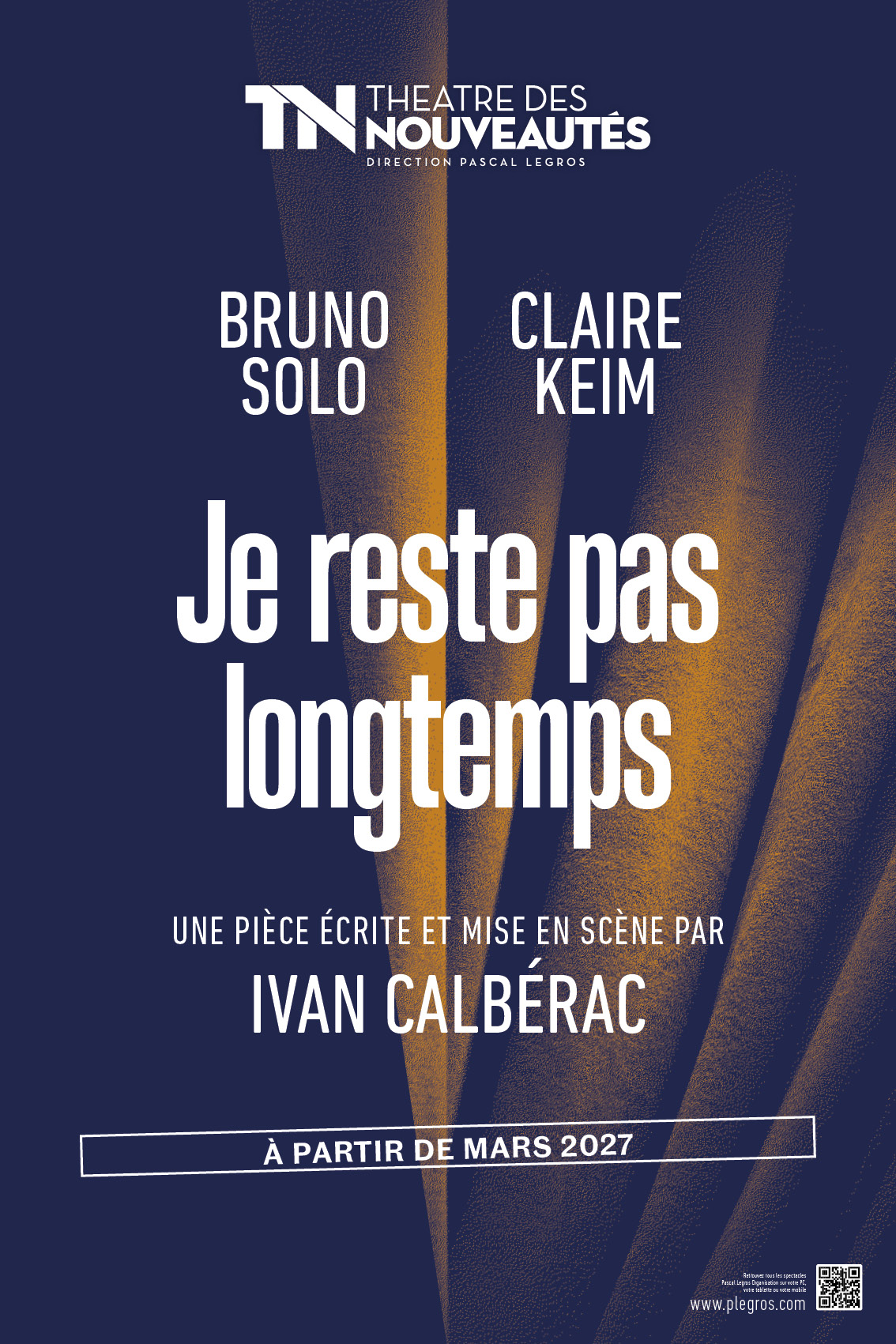 Affiche provisoire Je reste pas longtemps