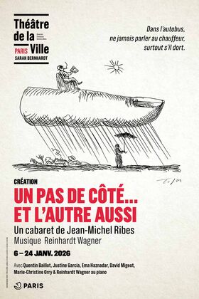 Affiche spectacle Un Pas de côté… et l'autre aussi