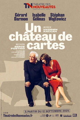 Affiche spectacle Un Château de cartes - TDN