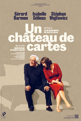 Affiche spectacle Un château de cartes