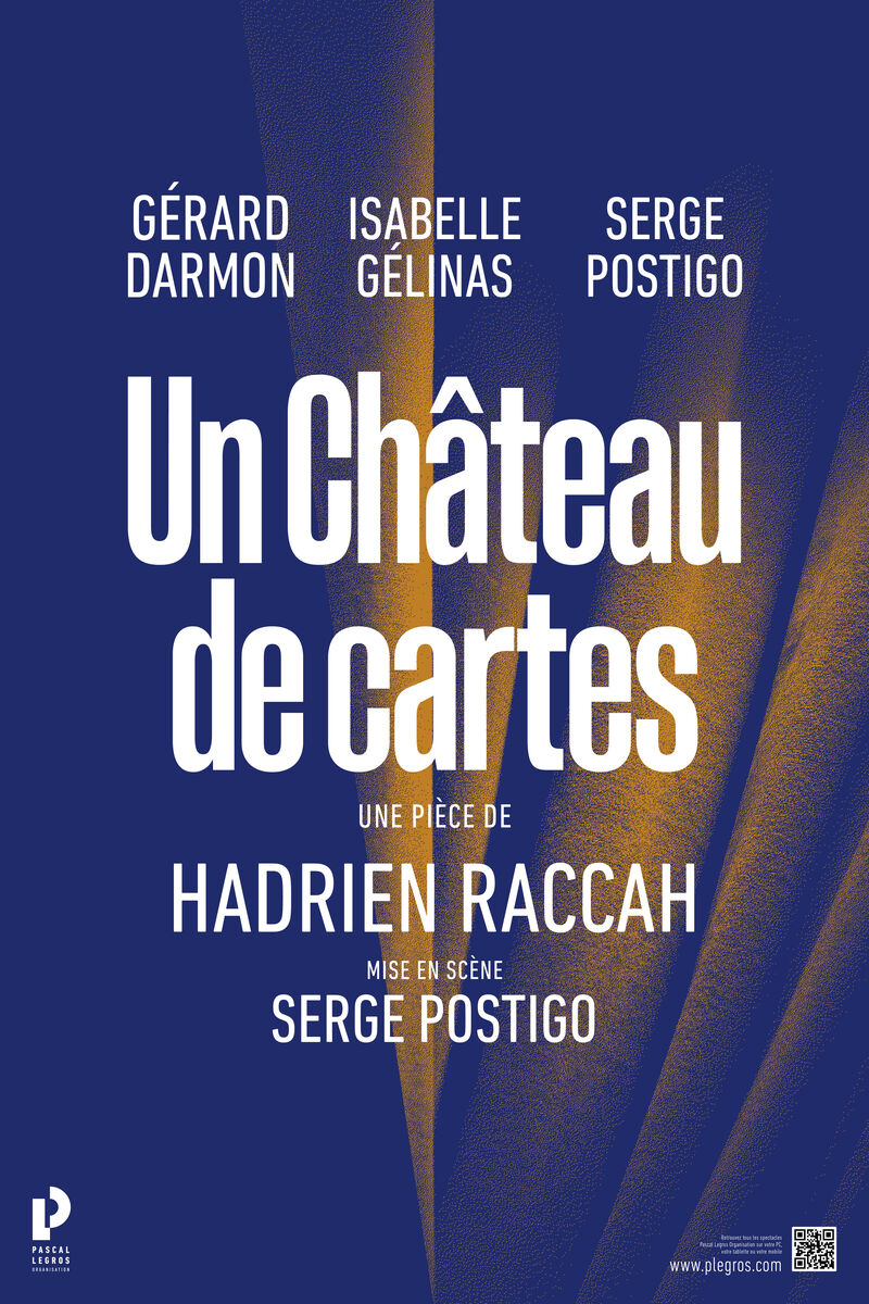 Affiche spectacle Un Château de cartes