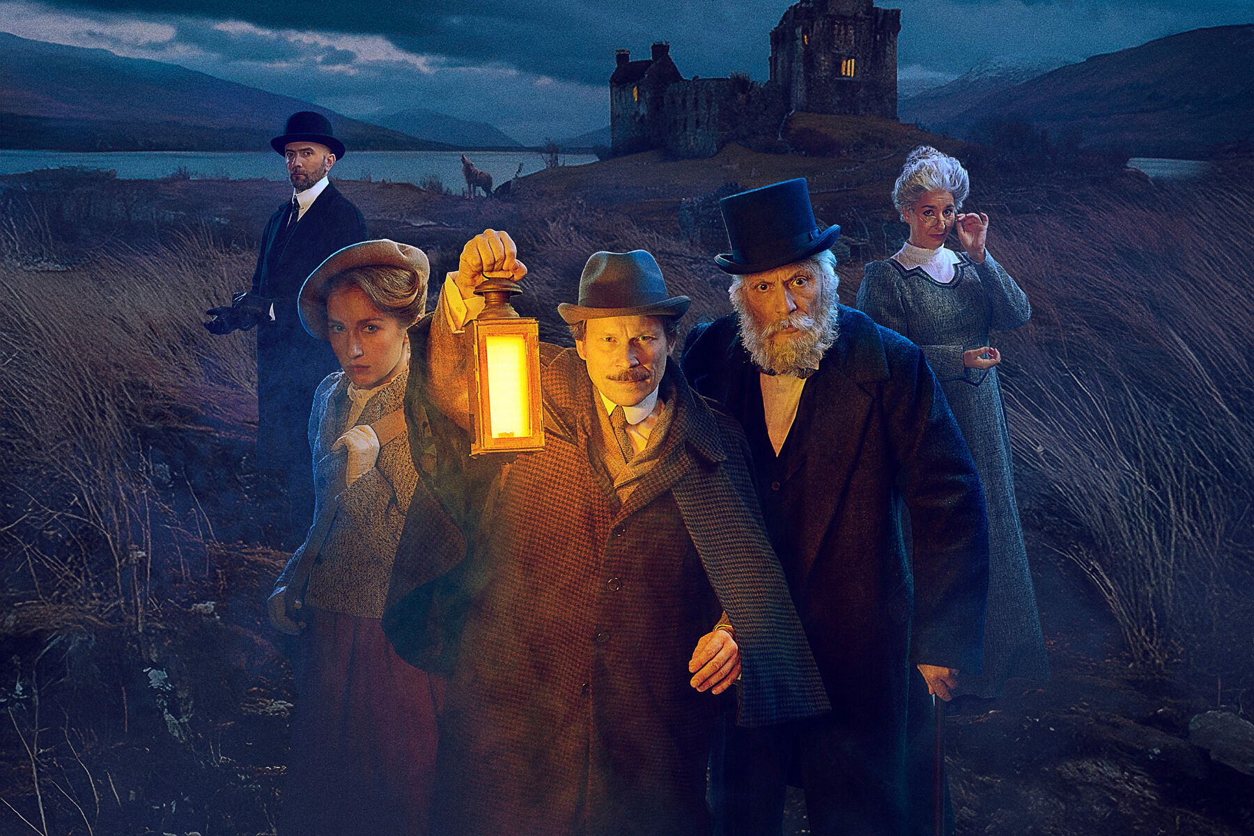 Les Aventuriers de Minuit - détail de l'affiche